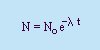 decay equation